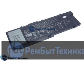 Аккумуляторная батарея для Dell Precision 15 7520 (T05W1) 11.4V 7950 mAh