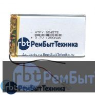 Аккумулятор Li-Pol (батарея) 3.5*45*75мм 2pin 3.7V/1200mAh