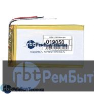 Аккумулятор Li-Pol (батарея) 2.5*60*100мм 3pin 3.7V/2500mAh