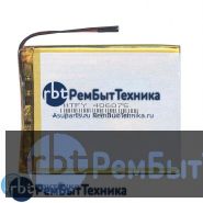 Аккумулятор Li-Pol (батарея) 4*60*75мм 2pin 3.7V/2500mAh