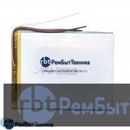 Аккумулятор Li-Pol (батарея) 3*85*123мм 3pin 3.7V/4000mAh