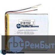 Аккумулятор Li-Pol (батарея) 3*95*105мм 3pin 3.7V/3600mAh