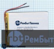 Аккумулятор Li-Pol (батарея) 3*83*103мм 2pin 3.7V/3700mAh