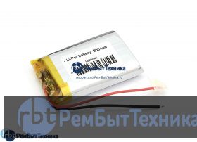 Аккумулятор Li-Pol (батарея) 9.6*34*48мм 2pin 3.7V/1500mAh