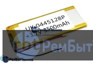 Аккумулятор Li-Pol (батарея) 4*45*128мм 2pin 3.7V/3500mAh