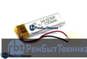 Аккумулятор Li-Pol (батарея) 4*20*20мм 2pin 3.7V/300mAh