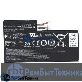 Аккумуляторная батарея для планшета Acer Iconia Tab A1 A1-810 (AC13F8L) 3.75V 5340mAh