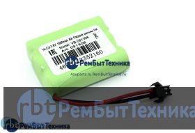 Аккумулятор для Ni-Cd 3.6V 1800mah AA Flatpack разъем SM