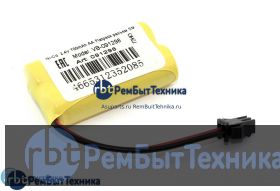 Аккумулятор для Ni-Cd 2.4V 700mAh AA Flatpack разъем SM