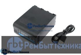 Аккумуляторная батарея для видеокамеры Sony CCD-RV (NP-F970) USB Type-C 7.4V 10500mAh усиленная