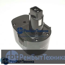 Аккумулятор для DEWALT (p/n: DC9091, DE9038, DE9091, DE9092, DE9094, DW9094), 2,0Ah 14.4V Ni-Cd