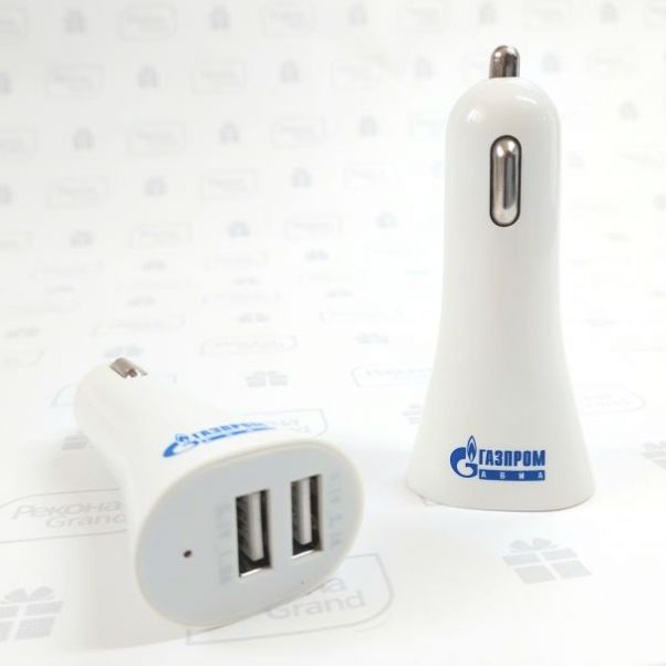 USB адаптеры с логотипом Газпром Авиа