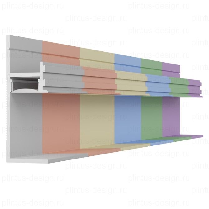 Pro Design 7210 теневой плинтус крашенный по RAL