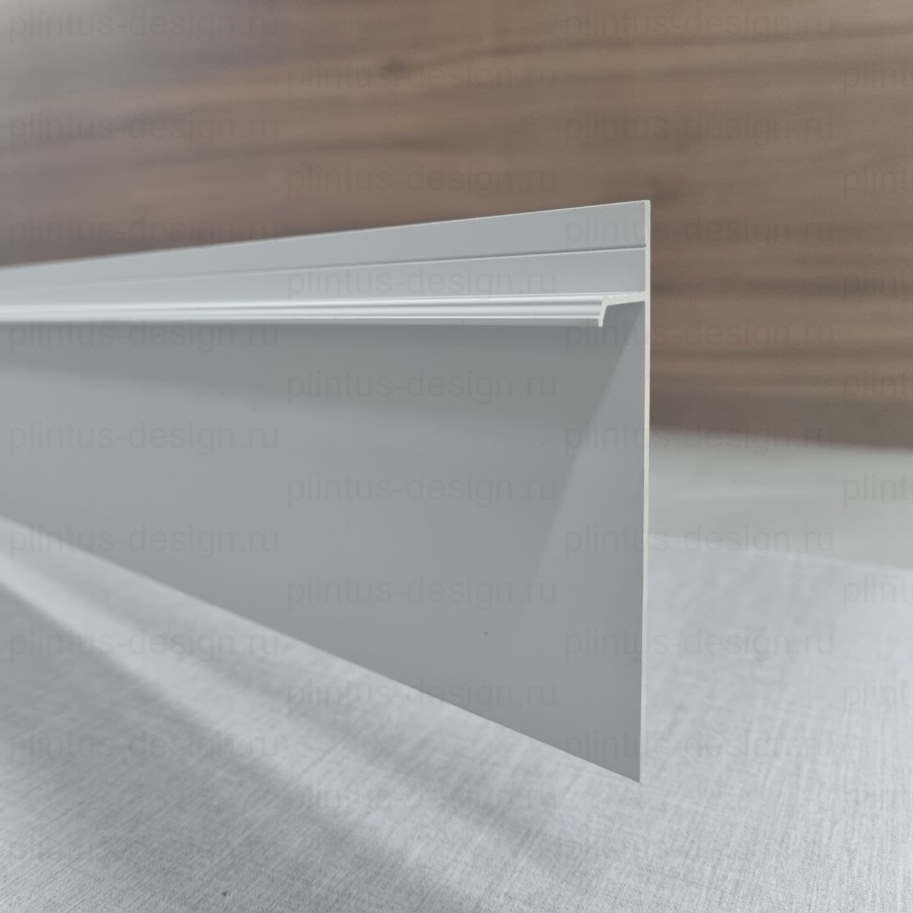 Плинтус скрытого монтажа Pro Design 323 анодированный