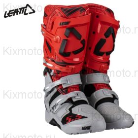 Боты Leatt 5.5 FlexLock Enduro, красно-серые