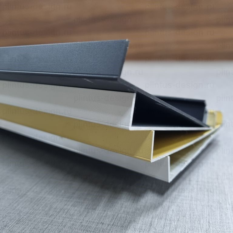 Плинтус скрытого монтажа Pro Design Universal 235 крашенный по RAL