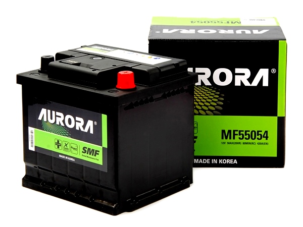АКБ Aurora  50Ач 420АCCA MF-55054 L1 22г.