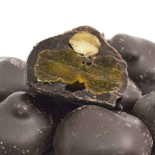 Абрикос с миндалем в темном шоколаде Абрикос с миндалем в темном шоколаде