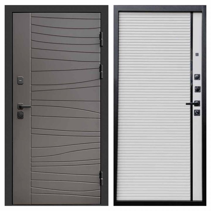 Входная дверь Termo-door Сицилия BLACK Porte white