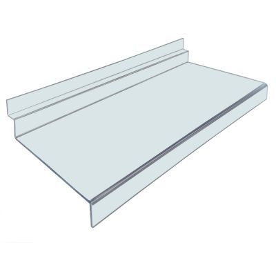 Полка для обуви огстекло 230х105 мм на экономпанель