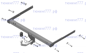 Фаркоп (ТСУ), Автостандарт, крюк на болтах