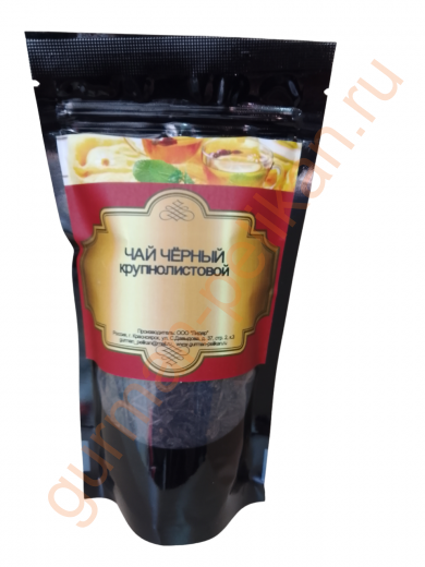 Чёрный чай крупнолистовой