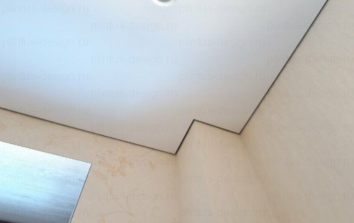 7284.05 теневой потолочный профиль Декопрофиль чёрный