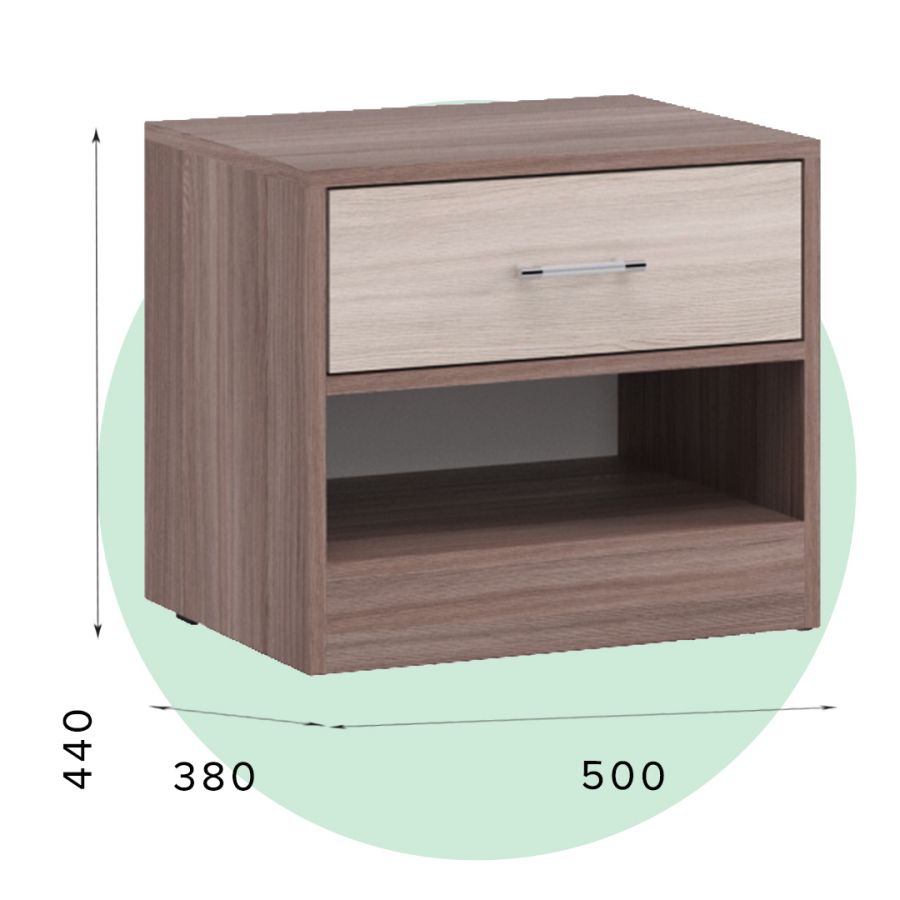 ТП3 Тумба прикроватная "Соната" ЛДСП
