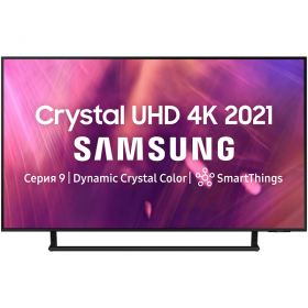 Телевизор Samsung UE43AU9070U 2021 LED, HDR, черный