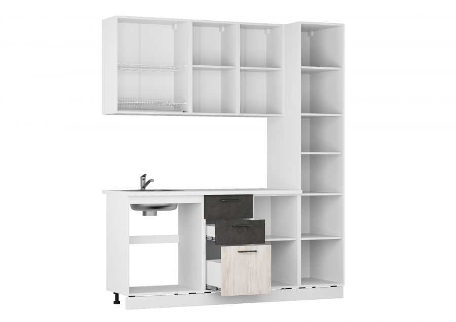 Кухонный гарнитур ЛЕГЕНДА-6 ЛДСП х1,4м