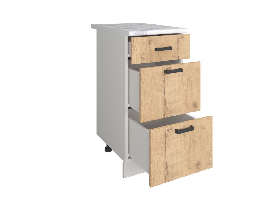 МС "Легенда 10" Тумба х400 с 3 ящиками