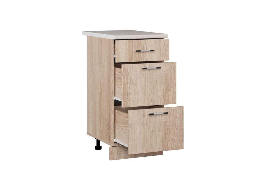 МС "Легенда 10" Тумба х400 с 3 ящиками