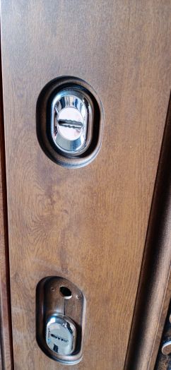 Дверь входная Termo-door Лацио с терморазрывом 3К Винорит Орех Венге