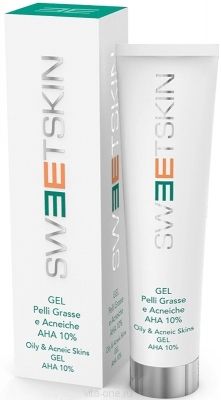 Гель для жирной проблемной кожи АНА 10% (pH 3,5) Gel Pelli Grasse E Acneiche AHA 10% System (Свит Скин Систем) 100 мл