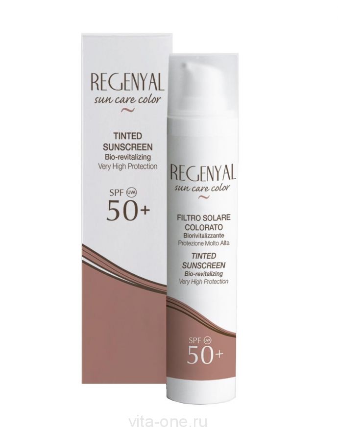 Крем регенерирующий, солнцезащитный  Regenyal Filtro Solare SPF 50+ Sweet Skin System (Свит Скин Систем) 50 мл