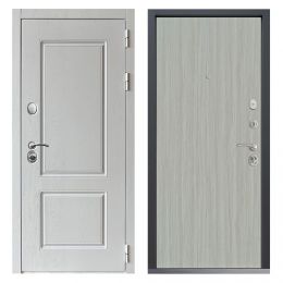 Входная дверь Command Doors Шале Вайт 00 Белая лиственница