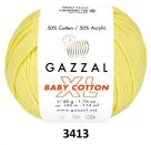 фото Пряжа BABY COTTON XL Gazzal цвет 3413