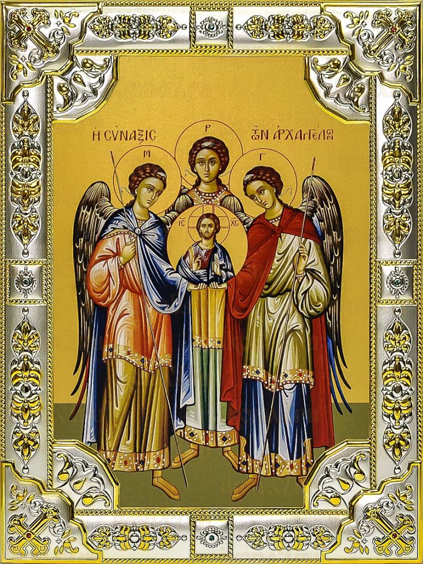 Собор архангелов (18х24), серебро