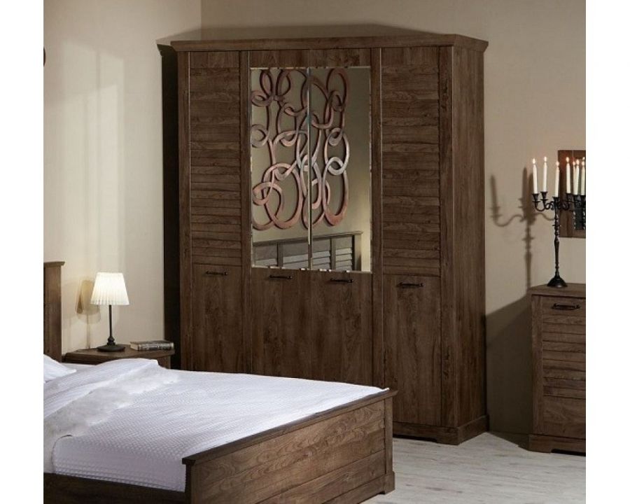 Шкаф 4-х дверный "Кантри"