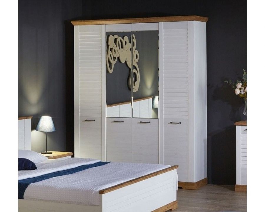 Шкаф 4-х дверный "Кантри"