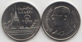 Таиланд 1 бат 1986-2008 UNC