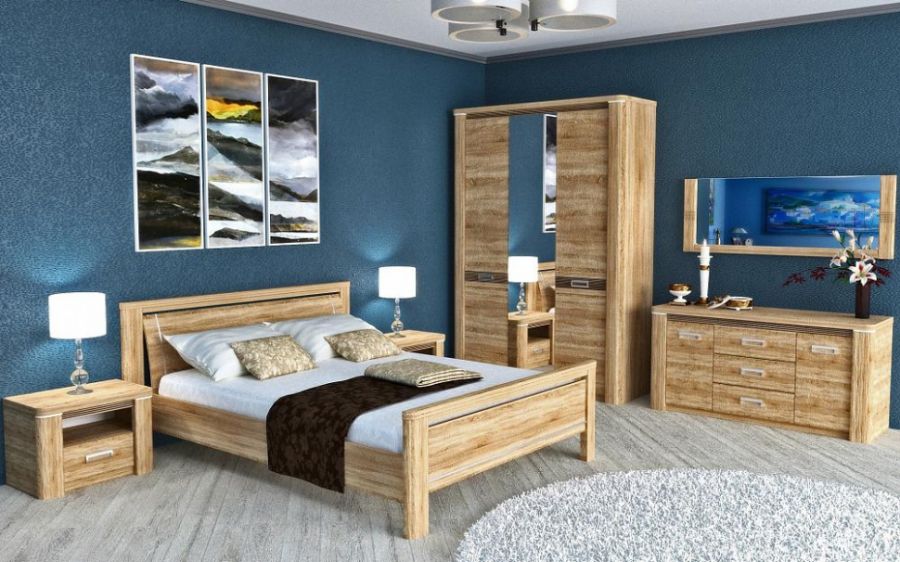 Кровать х1600 "Магнолия"