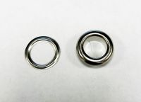 Люверс круглый 10/16,5мм никель роллинг