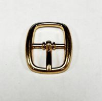 Пряжка обувная 15 мм золото