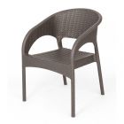 ЭКР-013 Кресло Rattan Серый