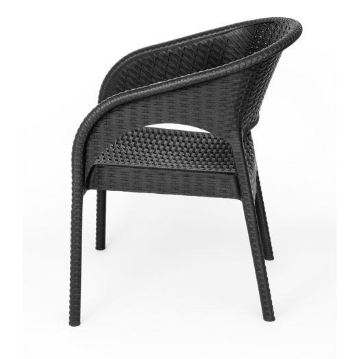 ЭКР-012 Кресло Rattan Антрацит