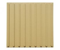 Бетонная тактильная плитка (А1) Прямолинейные параллельные рифы