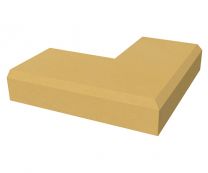 Парапет кирпичный угловой наружный (в 12 кирпича)