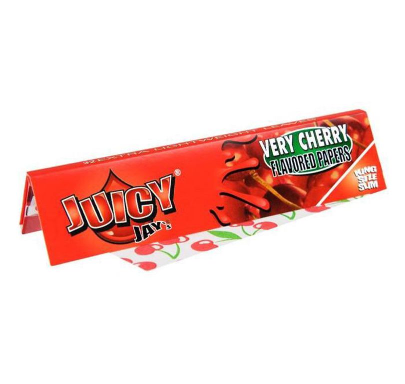 Бумажки для роллинга Juicy Jay Very Cherry KS Slim