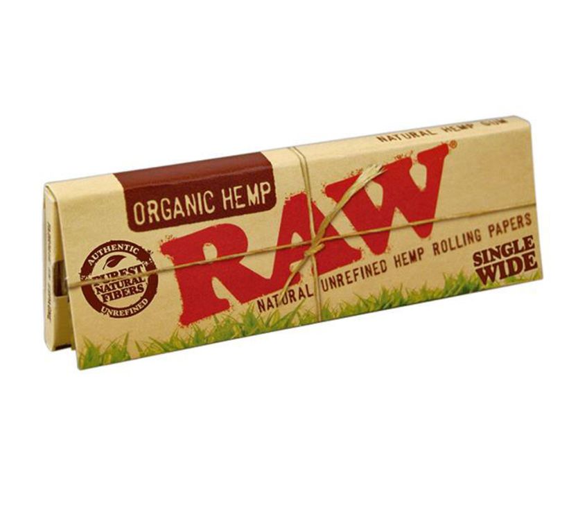 Бумажки для роллинга Raw Organic Hemp SW